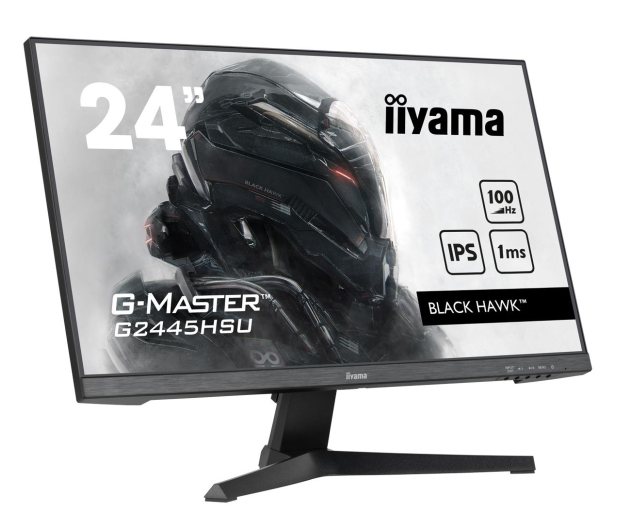 IIYAMA 24" Black Hawk G-Master G2445HSU-B1 IPS/FHD/100Hz/1ms - 1193574 - zdjęcie 6